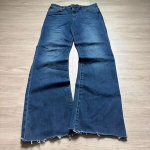 28x30 Blue Bootcut Flared Denim Jeans Y2K Vintage 2000s Style